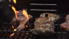 火焰烧烤视频,视觉与味蕾的双重享受