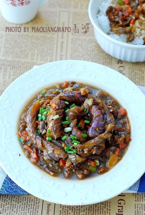 盘龙茄子的做法视频,家常美味，色香味俱全的烹饪教程