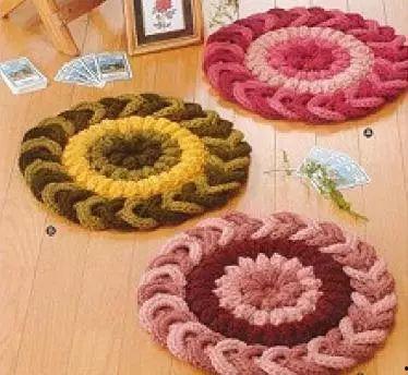 钩针编织大全坐垫视频,轻松制作个性坐垫教程
